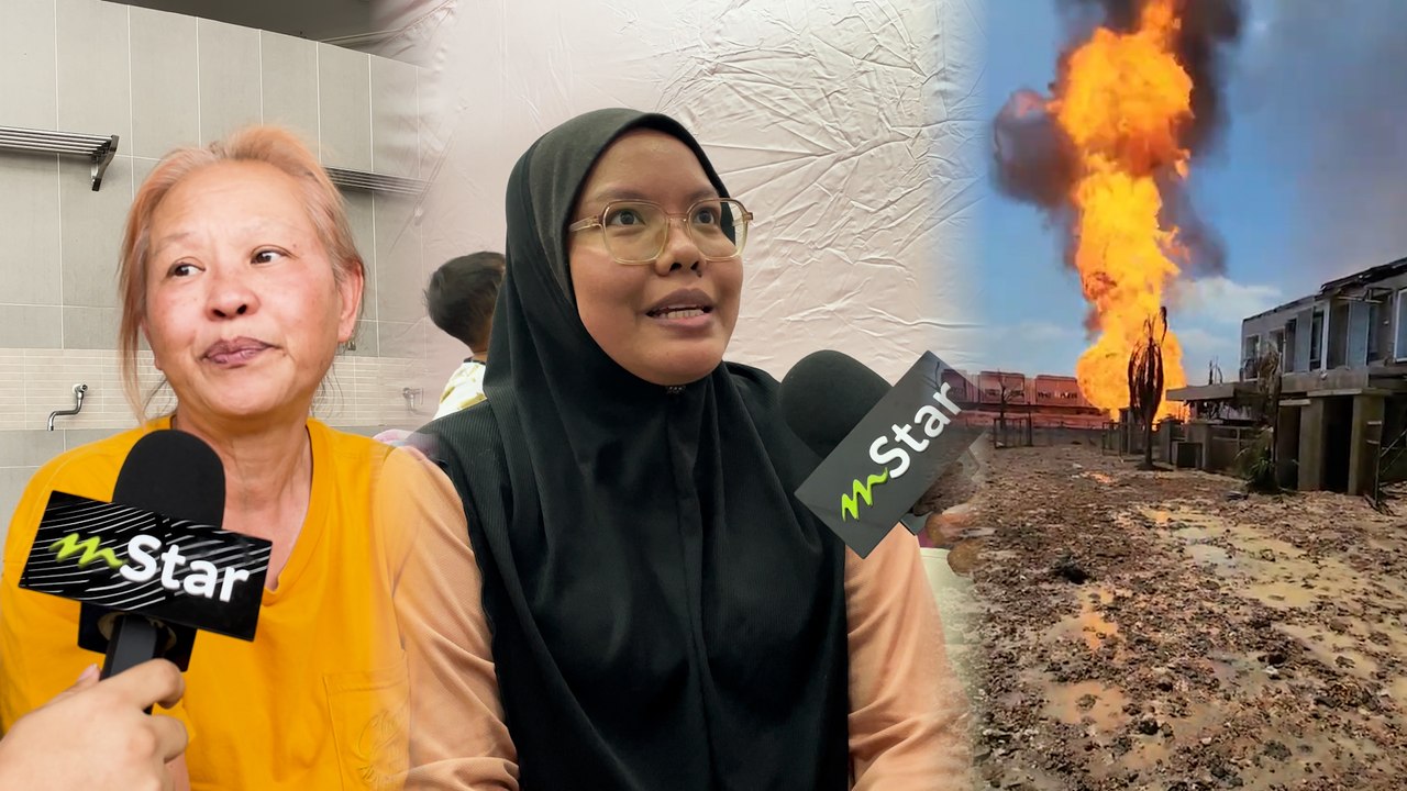 Tidur tak nyenyak, mangsa kebakaran saluran paip gas trauma bunyi letupan