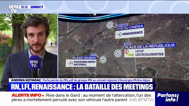 Un meeting pour la démocratie : Andréa Kotarac évoque le rassemblement du RN en soutien à Marine Le Pen organisé dimanche à Paris