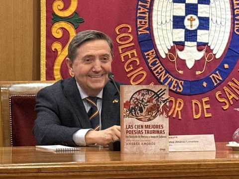 Jiménez Losantos presenta 'Las cien mejores poesías taurinas': Toda la historia de España es una reseña de toros