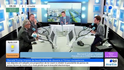 Bernard Cohen-Hadad, président de la CPME Paris Île-de-France