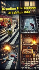 Kejadian Tak Terduga di Sekitar Kita | Dari Jalanan Hingga Rumah, Tetap Waspada!