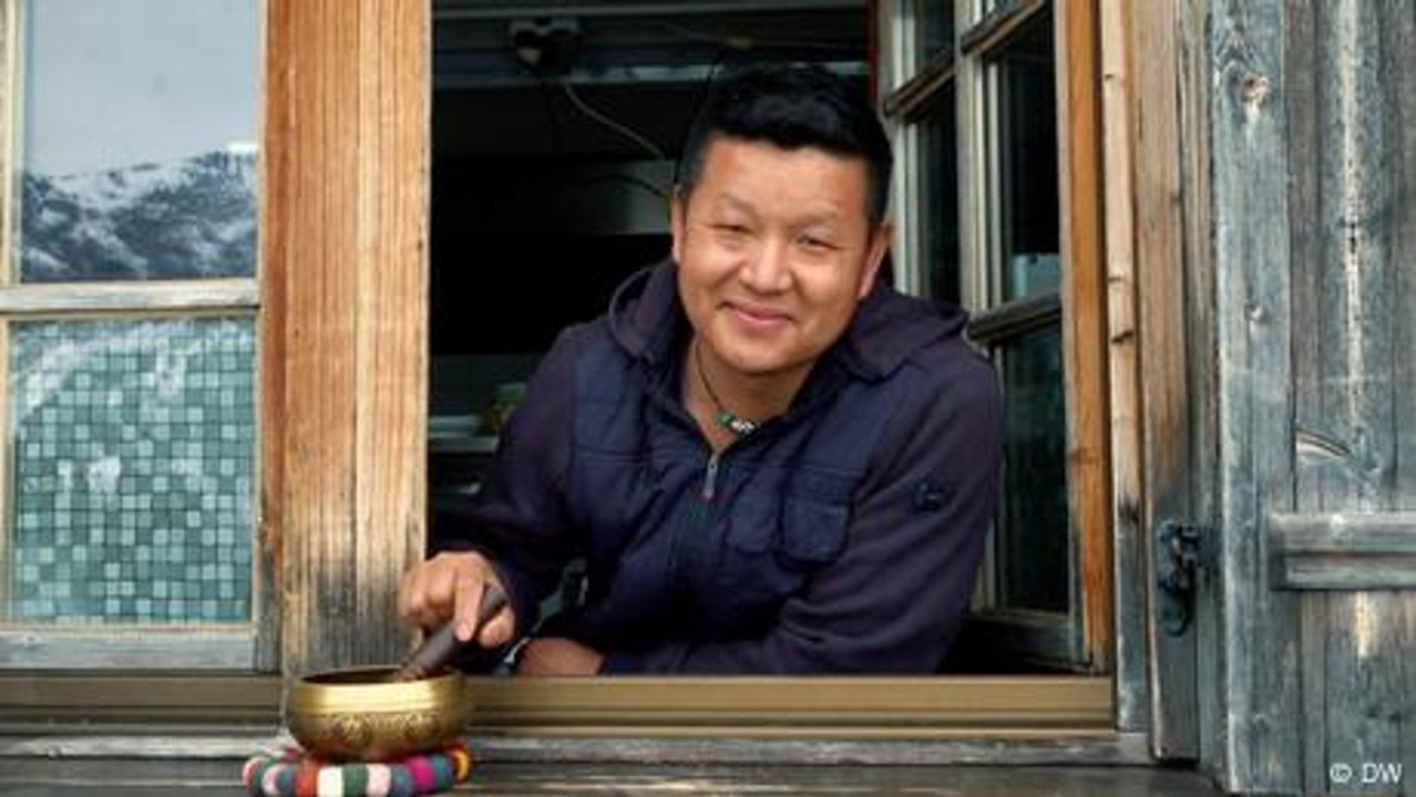 Ein Sherpa aus Nepal in Österreich