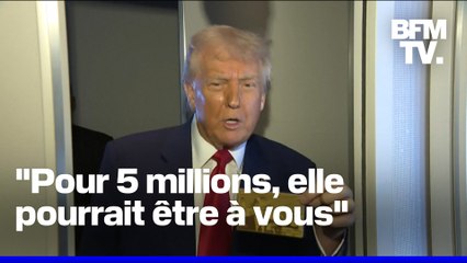 Donald Trump présente sa "Gold Card", un titre de résidence au prix de 5 millions de dollars