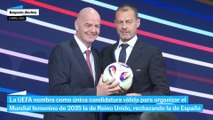 La candidatura de España para organizar el Mundial femenino de 2035 ha sido rechazada por la UEFA