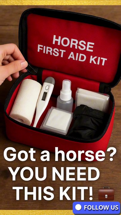 What’s in a Horse First Aid Kit? 🐎💼