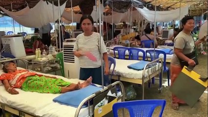 Field hospitals rise as Myanmar’s health response struggles to cope