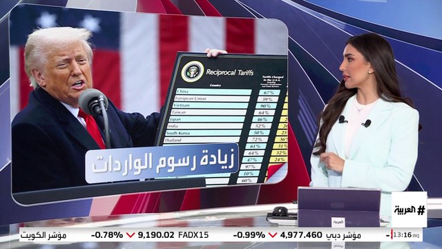 ترمب يفرض رسوما جمركية على الواردات من 180 دولة