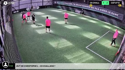 But de Christophe L - Cs Challans 1