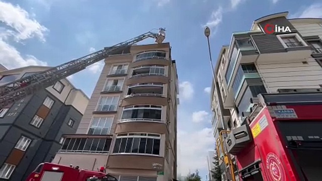 Bursa'da yangın paniği