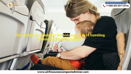 Can minors fly alone in Delta?