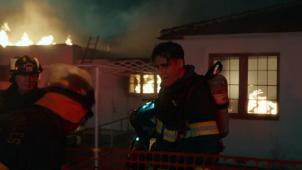 SNEAK PEEK- Buck Attempts To Rescue a Dog From a Burning Building - 9-1-1