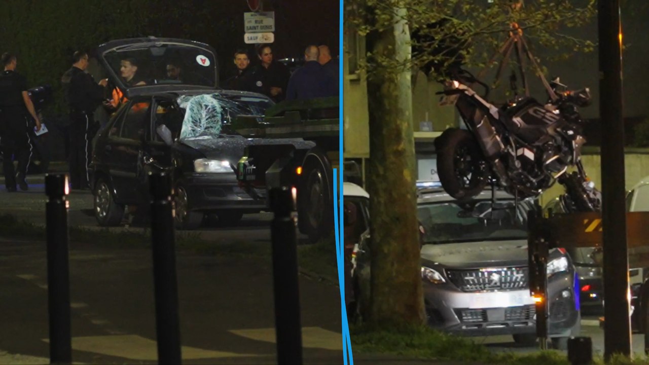 Montreuil : deux policiers de la Brav-M blessés, dont un grièvement, dans un accident de la route