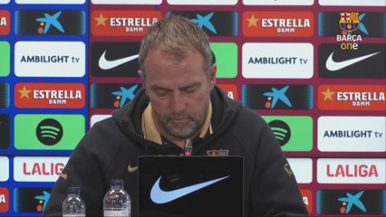 La BROMA de FLICK cuando le preguntaron por los SUEÑOS de LAPORTA