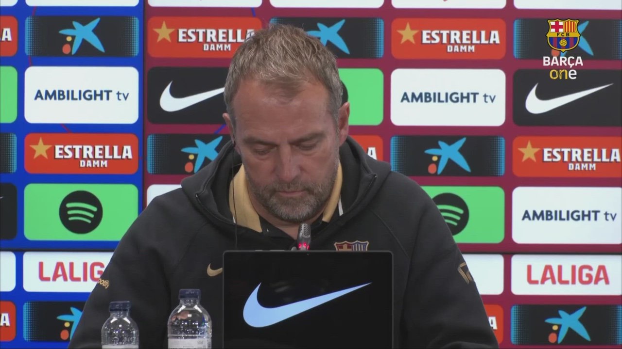 La BROMA de FLICK cuando le preguntaron por los SUEÑOS de LAPORTA