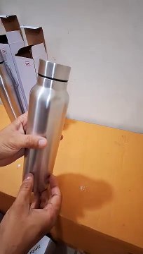 🥤 Unboxing & Review: Stainless Steel Water Bottle | Fridge-Friendly, Gym & Trek Bottle
