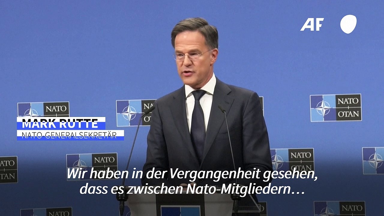 Nato-Generalsekretär: Zoll-Debatten nicht mit Verteidigung vermischen