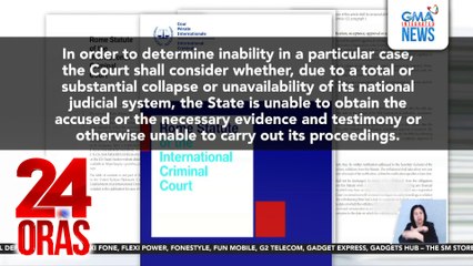 Malacañang - 'di tumupad ang dating admin sa pangakong magkakaroon ng tamang imbestigasyon | 24 Oras