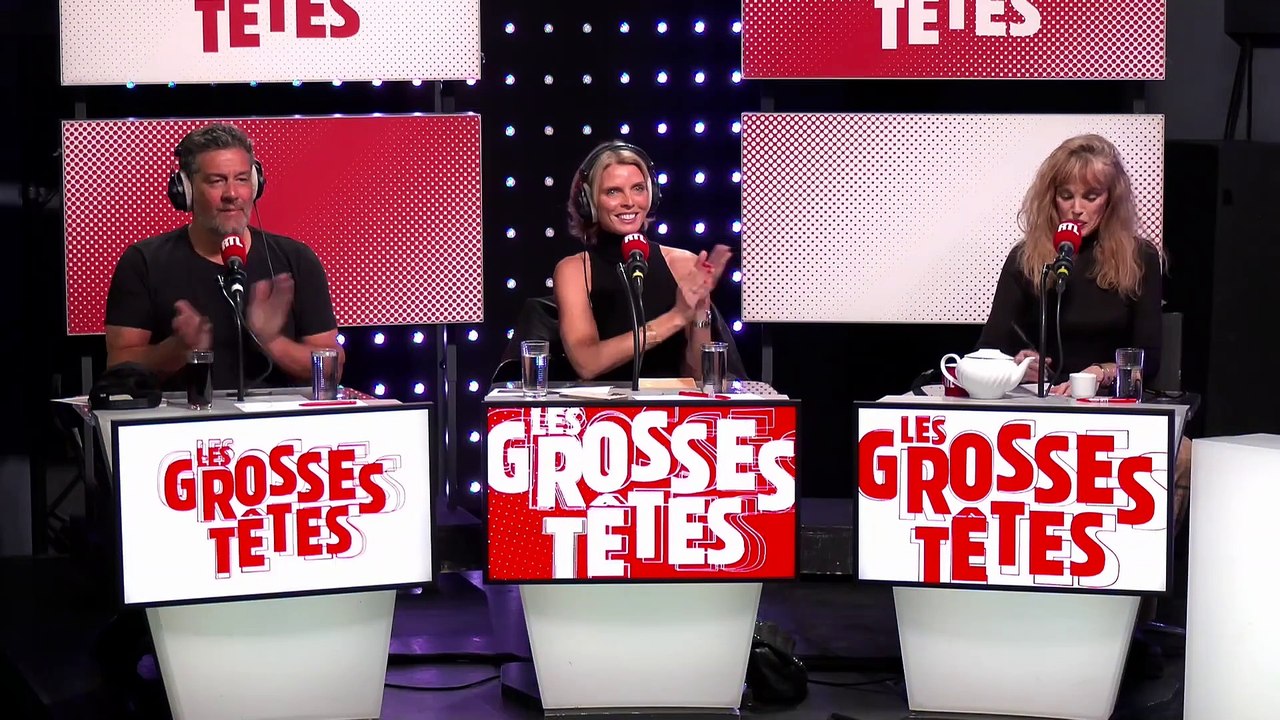 Caroline Diament lance un défi aux Grosses Têtes