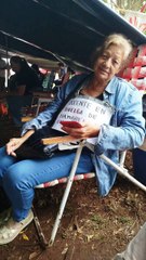 Liliana Patricia Ibarra, docente en huelga de hambre en reclamo para que restituyan horas superiores