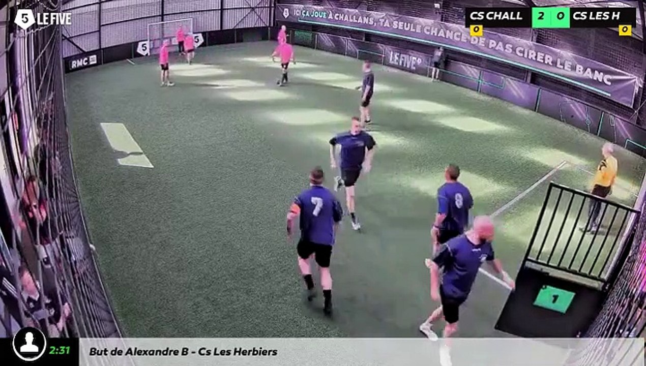 CSP CHALLANS 1 - CSP LES HERBIERS 04/04 à 11:03 - Football Terrain 1 (LeFive Challans)