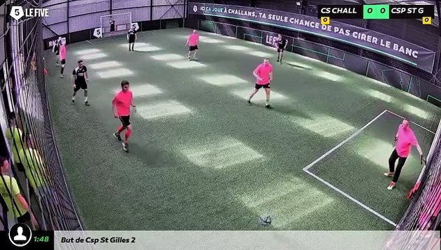 CSP CHALLANS 1 - CSP ST GILLES 2 04/04 à 12:16 - Football Terrain 1 (LeFive Challans)
