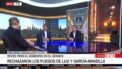 📢 RECHAZO DE PLIEGOS DEL GOBIERNO: PABLO MANILI, ABOGADO CONSTITUCIONAL