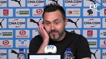 De Zerbi : "Il fallait casser la routine"