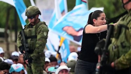 La candidata González dice que exigirán "que abran las urnas" si presume "fraude" en Ecuador