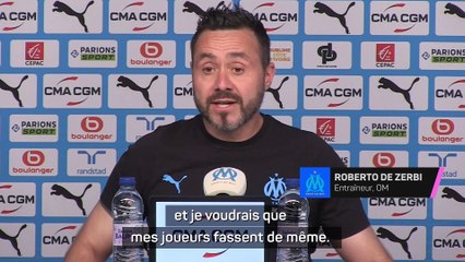 De Zerbi : "Certains veulent me faire passer pour un criminel et ce n'est pas juste"