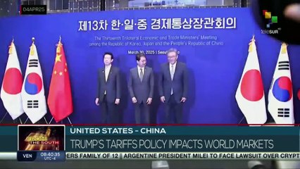 United States-China, Trump´s tariffs policy impacts world markets