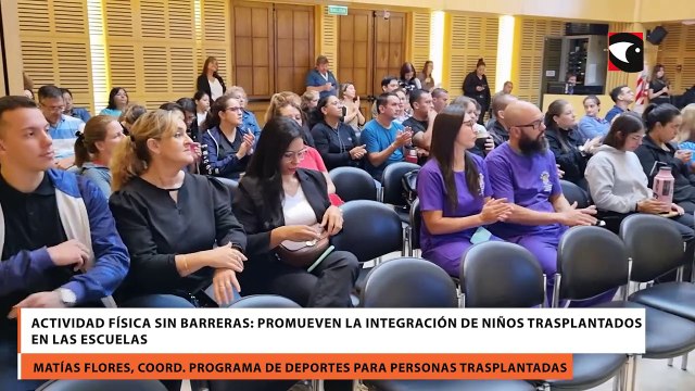 Actividad física sin barreras: promueven la integración de niños trasplantados en las escuelas