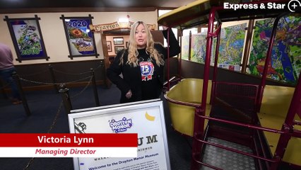 A look around the new museum at Drayton Manor Resort.