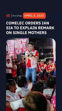 Comelec orders Pasig candidate Ian Sia to explain remark on single mothers