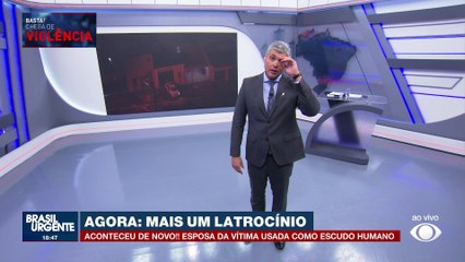 Bandido tenta roubar, se dá mal e leva três tiros