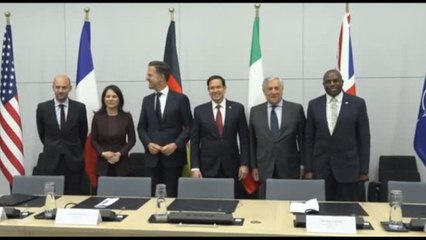 Incontro a Bruxelles fra ministri Esteri europei, Usa e Rutte