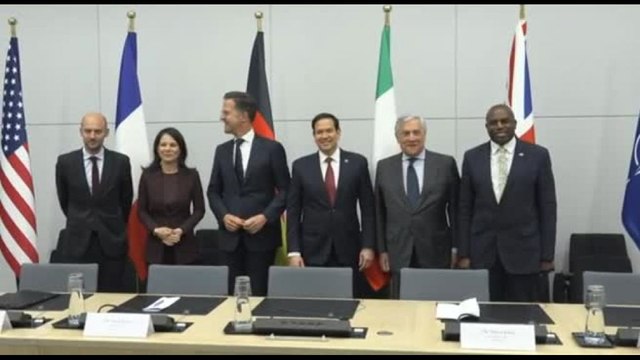 Incontro a Bruxelles fra ministri Esteri europei, Usa e Rutte
