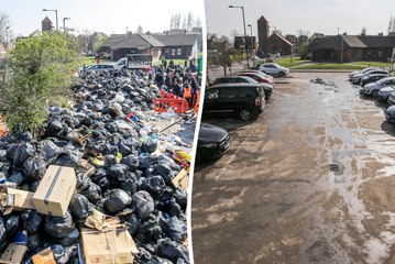 Huge clean-up operation sees Birmingham mountain of rubbish cleared in 24 hours