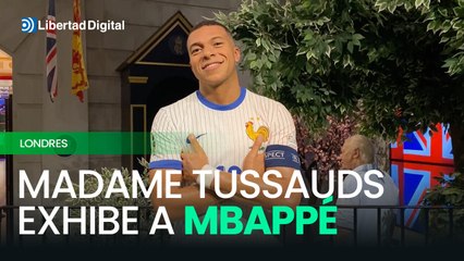 Madame Tussauds de Londres presenta la figura de cera de Kylian Mbappé