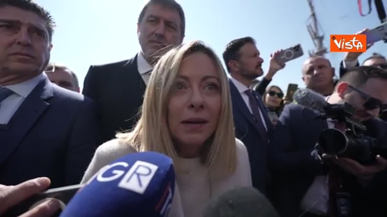 Meloni: «Va trovata una soluzione comune ai daz...