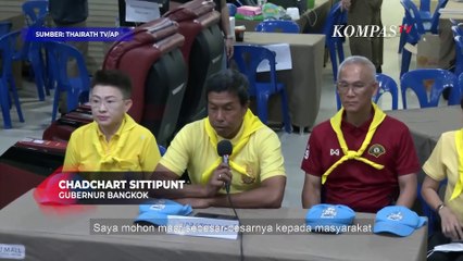 Gubernur Bangkok Minta Maaf ke Publik, usai Update Pencarian Korban Pasca Gempa