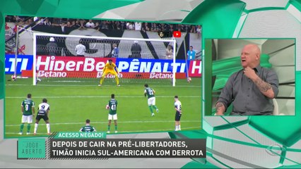 Zoeira Jogo Aberto: Ronaldo Giovaneli atura provocações após Corinthians perder na Sul-Americana