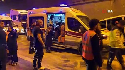 TEM’de 8 araç zincirleme kazaya karıştı: 8 yaralı