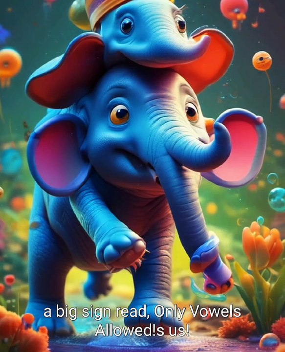 "Vowel Zoo Adventure! Learn A-E-I-O-U with Cute Animal Friends"