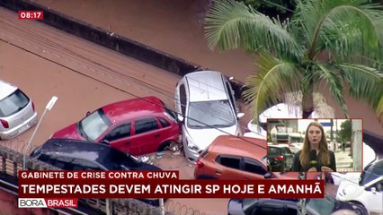 Inmet emite alerta de grande perigo para chuvas em SP