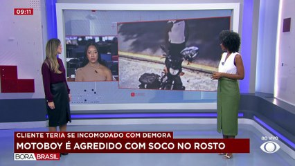 Entregador de app é agredido por cliente em SP