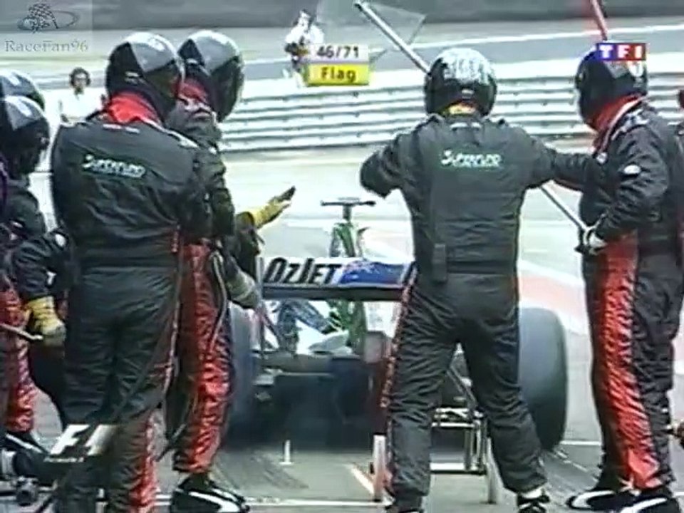 F1 2004_Manche 18_Grande Prêmio do Brasil_Course (en français - TF1 - France) [RaceFan96]