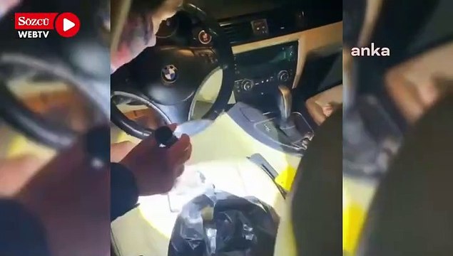İzmir'de bir aracın klima ızgarasında uyuşturucu madde ele geçirildi