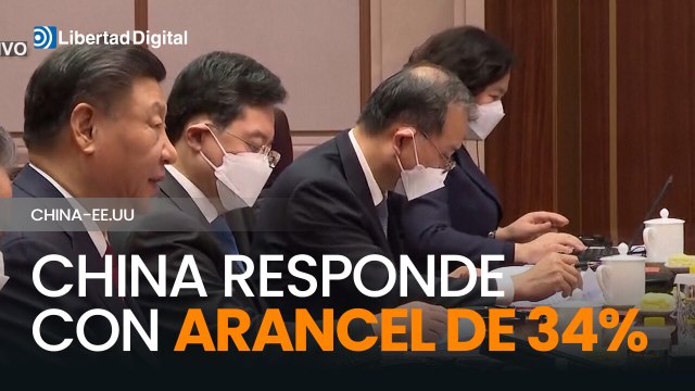 China impondrá un arancel del 34% a las importaciones de productos estadounidenses
