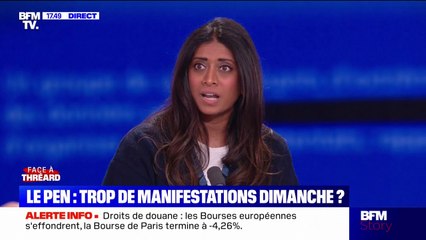 Meetings à Paris: "Il y a deux visions de la société qui vont s'affronter ce dimanche", estime Prisca Thévenot (Ensemble)