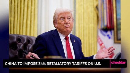 China to Impose 34% Retaliatory Tariffs on U.S.